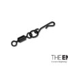 Pööral with a ring and a Q-shaped snap Delphin THE END Q-Cast / 10 pcs #4/20kg, SKU 101003587