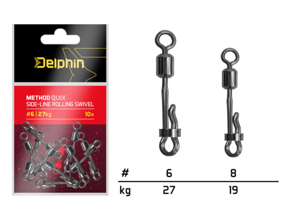 Kiirkinnitus Delphin Method QuiX / 10 pcs #6/27kg, SKU 101003589