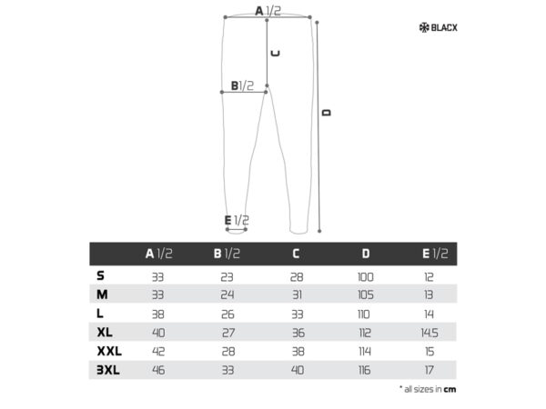 Soe pesu Delphin TUNDRA Blacx bottom part XXXL, SKU 101003668