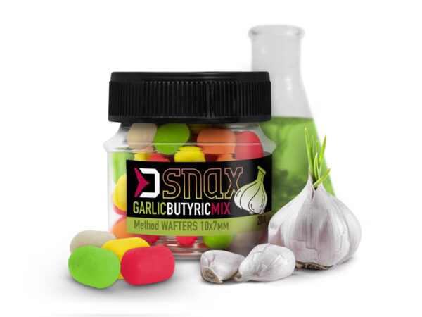 MIX D SNAX WAFT lure 10x7mm/20g Garlic-Butyric, SKU 101003732