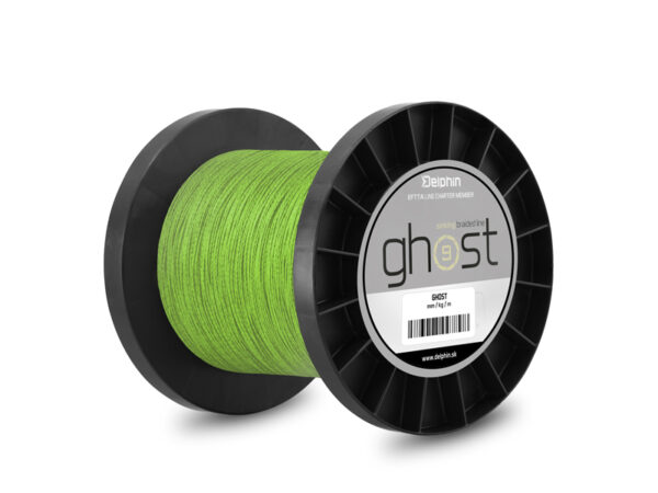 Nöör Delphin GHOST 8+1 / green 0.16mm 8.2kg 6000m, SKU 101003795