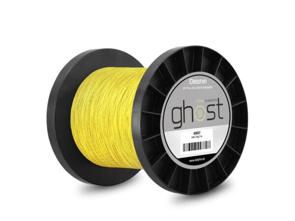 Nöör Delphin GHOST 8+1 / yellow 0.16mm 8.2kg 6000m, SKU 101003799