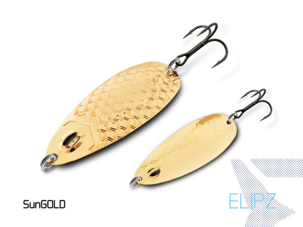 Võnklant Delphin ELIPZ FullSCALE 12g SunGOLD Hook #2, SKU 101004124