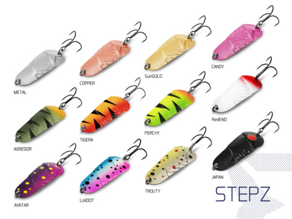Võnklant Delphin STEPZ StripSCALE 10g CANDY Hook #2, SKU 101004134