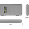 Method feeder rig box Delphin HardBOX REAXE 200x97mm, SKU 101004199