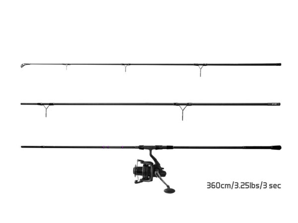 Ridvakomplekt Delphin CORSAR 360cm/2 diel + 8T, SKU 101004207