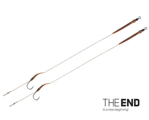 Lips Delphin THE END Boilie rig / 2pcs 20cm/25lbs/#6, SKU 830410616