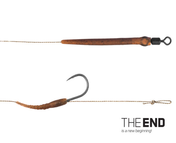 Lips Delphin THE END Skin RIG / 2pcs 20cm/25lbs/#4, SKU 830410624