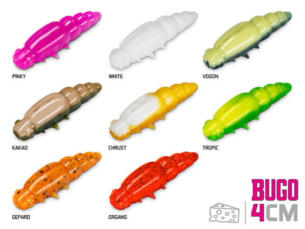 Võdik Delphin BUGO Cheese / 15 pcs 4cm / CHRUST, SKU 101004329