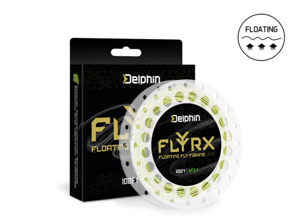 Lendõnge nöör  Delphin FLYRX WF5-F / 100 FT, SKU 101004332