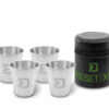 Set of stainless steel shots Delphin RESET XL 4in1, SKU 101004381