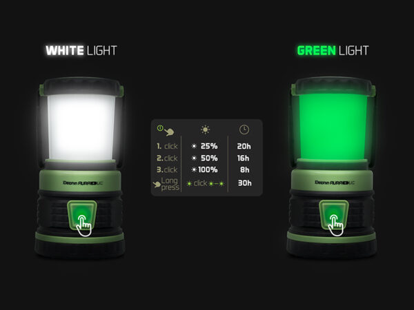 Lamp Delphin AURA+ UC 8.5W 5400mAh, SKU 101004383