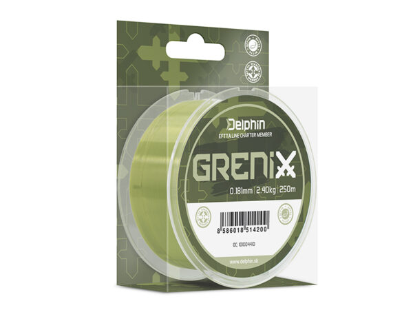 Tamiil Delphin GRENIX / green 0.203mm 3.00kg 500m, SKU 101004552