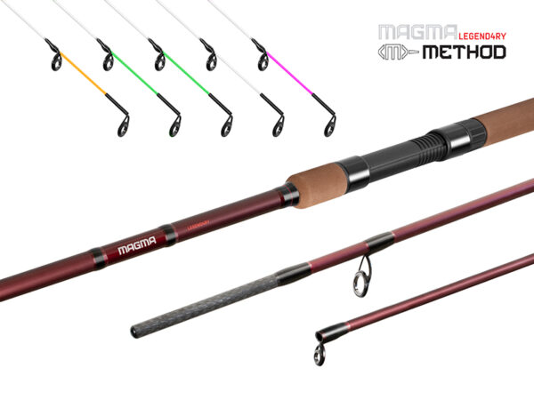 Tip MAGMA LEGEND4RY Method Ultra Heavy - pink /Carbon/ 1 pcs, SKU 101004482