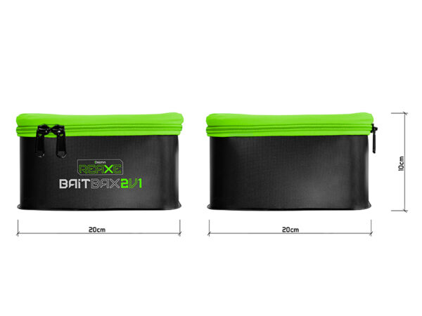 Söödakarp EVA set Delphin REAXE BaitBAX 2in1, SKU 101004565