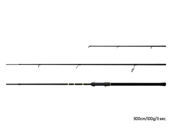Delphin FEEDERA + 2 tips 330cm/100g/3 parts, SKU 101004646