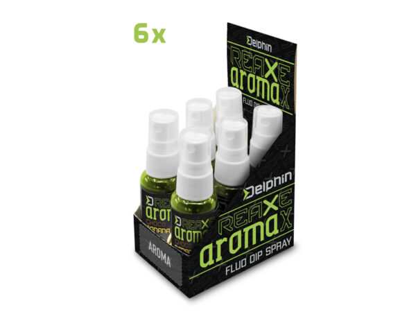 Dip spray Delphin AromaX/30ml Chocolate-Banana/fluo green, SKU 101004672