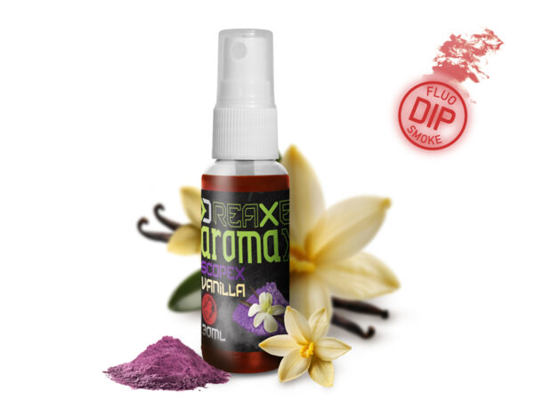 Dip spray Delphin AromaX/30ml Scopex-vanilla/red, SKU 101004677