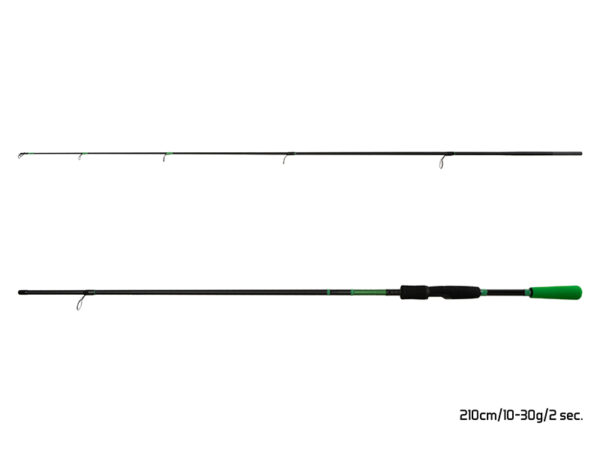 Spinning Delphin WASABI Spin NXT 180cm/10-30g/2 parts, SKU 101004720