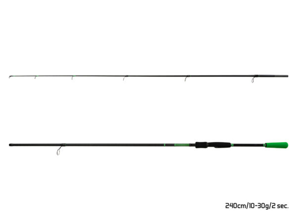 Spinning Delphin WASABI Spin NXT 180cm/10-30g/2 parts, SKU 101004720