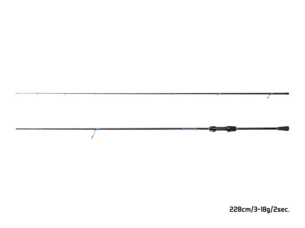 Spinning Delphin GraphiX 24T 185cm/0.5-5g/2 parts, SKU 101004723