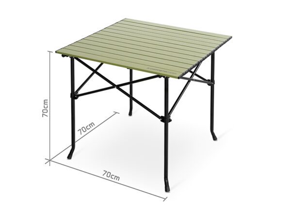 Laud kokkupandav Delphin CAMPSTA Mega 70x70x70cm, SKU 101004735