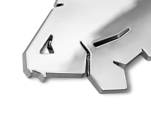 Kleeps 3D sticker Delphin CARP Chrome Chrome, SKU 101004738
