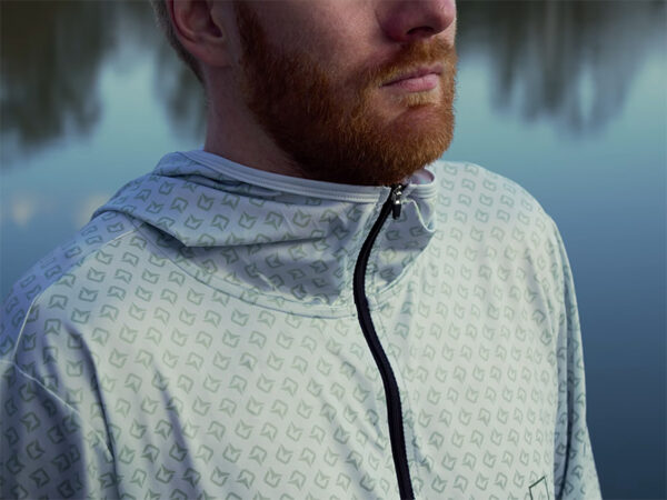 Kapuutsiga särk Delphin UV ARMOR 50+ Olive (XL), SKU 101004749
