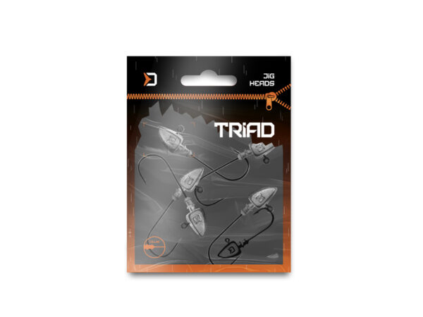 Jigipea with a collar Delphin TRIAD / 5 pcs 25g-6/0, SKU 101005274