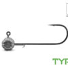 Jigipea with a grub keeper Delphin TYRE / 5 pcs 30g-5/0, SKU 101005288