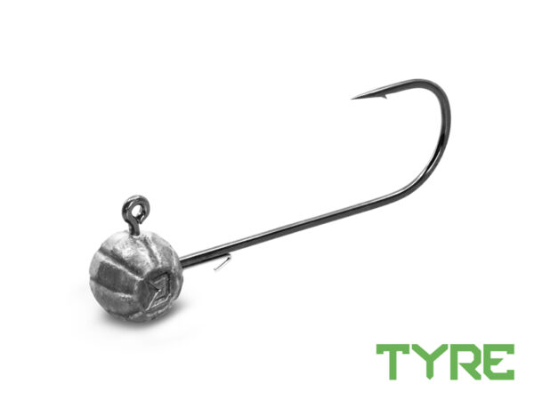 Jigipea with a grub keeper Delphin TYRE / 5 pcs 30g-5/0, SKU 101005288