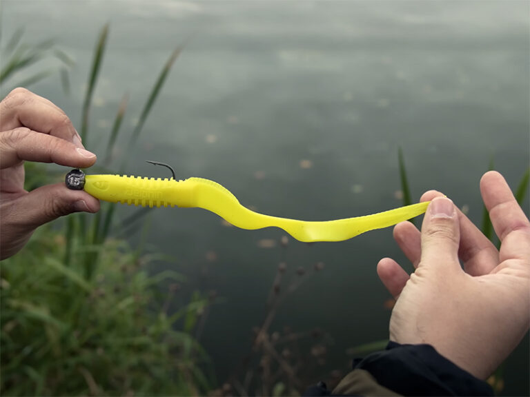 Jigipea with a grub keeper Delphin TYRE / 5 pcs 30g-5/0, SKU 101005288