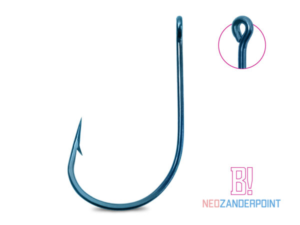 Konks Delphin B! NEO ZanderPoint BLU / 10pcs 1/0, SKU 101005127