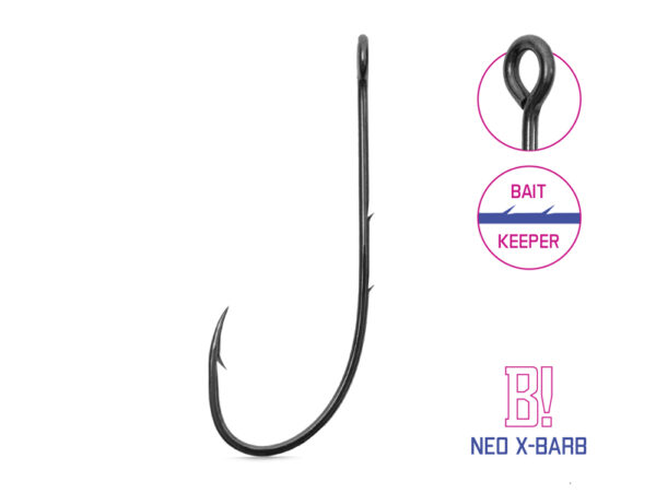 Cheburashka konks Delphin B! NEO X-BARB / 8pcs 4/0, SKU 101005135