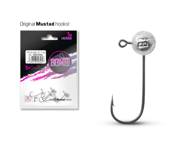 Jigipea Delphin BOMB! / 5 pcs 10g-2/0, SKU 665100020