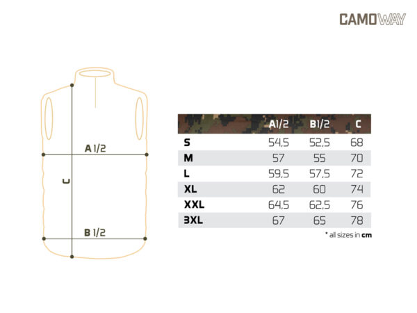 Vest Delphin CamoWAY S, SKU 101005333