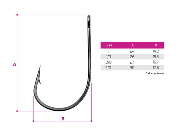 Konks Delphin B! NEO ZanderPoint BN / 10pcs 3/0, SKU 101005383