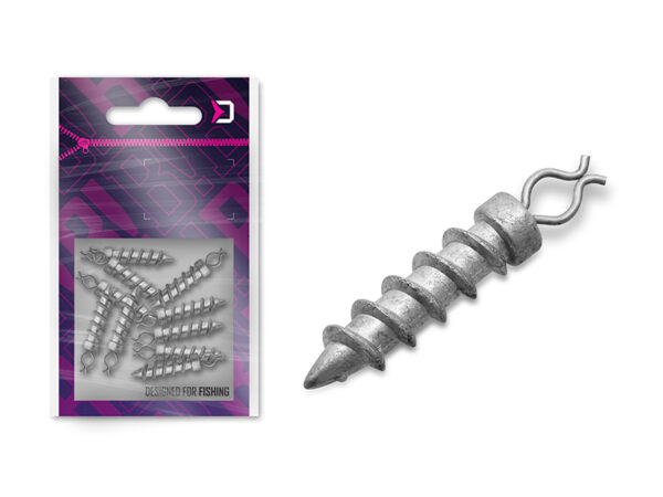 Keermega raskus võdikule Delphin B! / 10pcs 1.0g, SKU 101005455