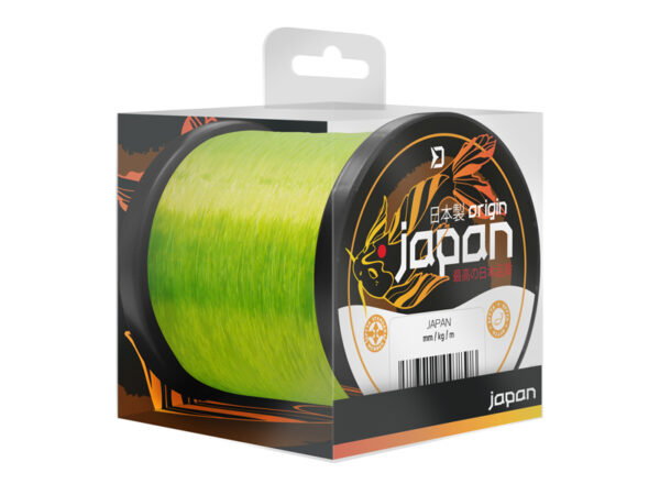 Tamiil Monofilament Delphin JAPAN Origin / Fluo yellow 0.309mm 7.20kg 600m, SKU 101005558