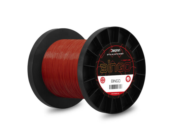 Tamiil Delphin BINGO Matt / Dark red 0.25mm 5.4kg 30000m, SKU 101005598