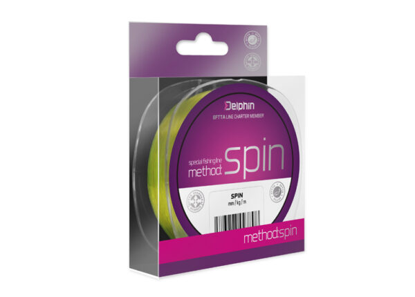 Tamiil Delphin Method SPIN yellow 0.14mm 1.8kg 300m, SKU 500661414