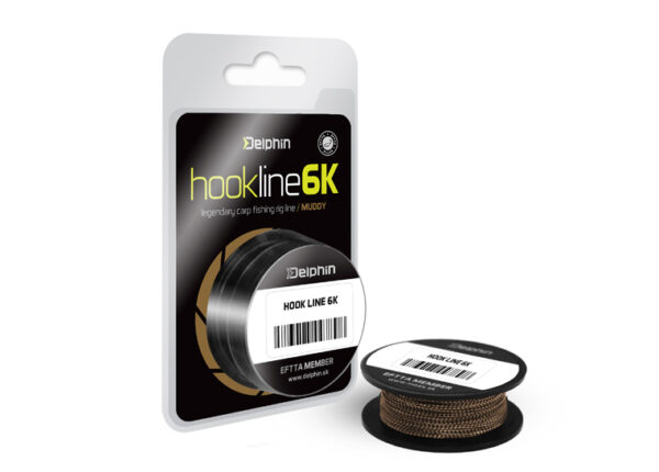 Nöör Delphin HOOKLINE 6K muddy 15lbs 20m, SKU 500700115
