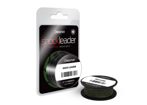 Nöör Delphin SHOCK Leader green 0.30mm 57lbs 40m, SKU 500722175