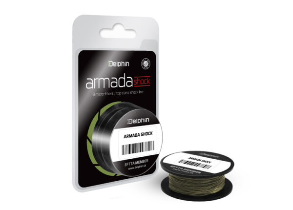 Nöör Delphin ARMADA SHOCK green 0.18mm 40lbs 20m, SKU 500722218