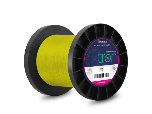 Nöör Delphin TRON fluo yellow 0.05mm 2.3kg 1000m, SKU 500793480