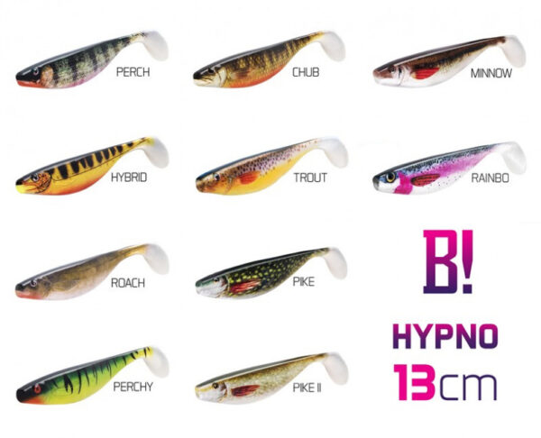 Võdik BOMB! HYPNO / 2pcs 13cm/3D MINNOW, SKU 690021309