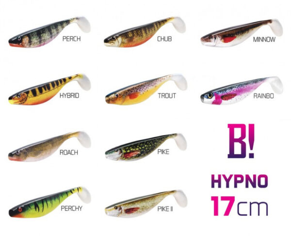 Võdik BOMB! HYPNO / 2pcs 17cm/3D TROUT, SKU 690021706