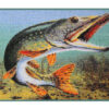 Jalamatt 3D pike rug 60x40cm, SKU 795000102