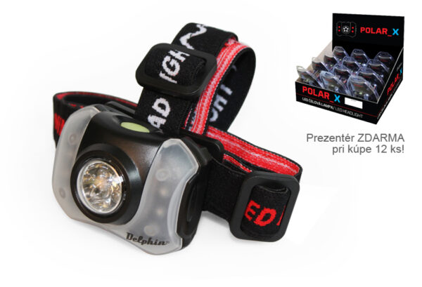 Pealamp POLAR_X 5+4 LED, SKU 900013010