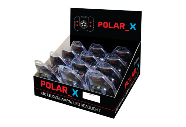 Pealamp POLAR_X 5+4 LED, SKU 900013010
